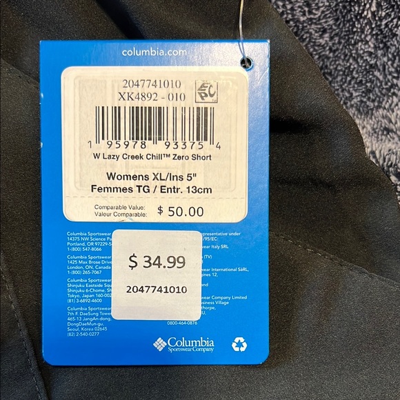 Columbia Women's Black Shorts - Picture 3 of 7